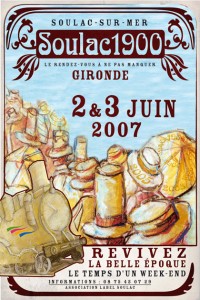 Soulac 1900 - Affiche Edition 2007