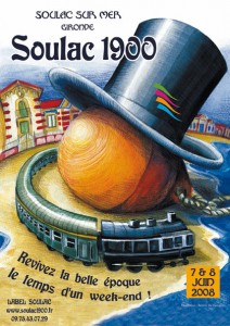 Soulac 1900 - Affiche Edition 2008