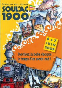 Soulac 1900 - Affiche Edition 2009