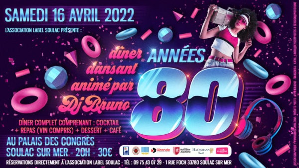 La soirée "Années 80" est reportée