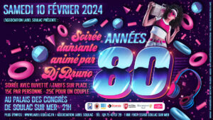 Soirée dansante Années 80